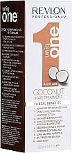 Spraymaske für trockenes und geschädigtes Haar mit Kokosduft - Revlon Professional Uniq One All in One Coconut Hair Treatment — Bild N6