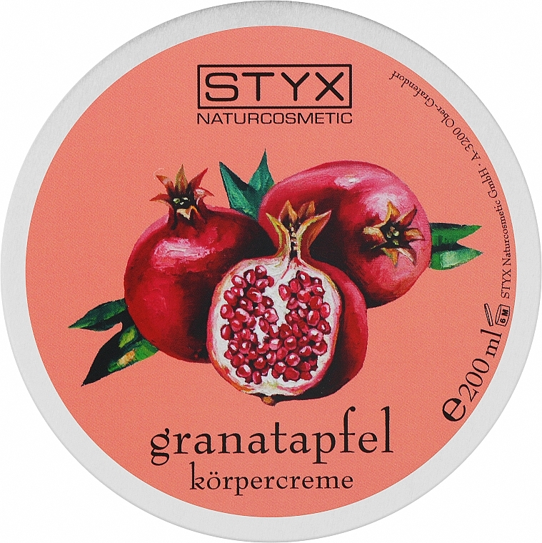 Körpercreme mit Granatapfel - Styx Naturcosmetic Body Cream