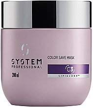 Düfte, Parfümerie und Kosmetik Maske für coloriertes Haar - System Professional Color Save Lipidcode Mask C3