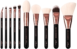 Make-up-Pinsel-Set 10-tlg. - Luvia Cosmetics Black Diamond Brush Expansion Set — Bild N2