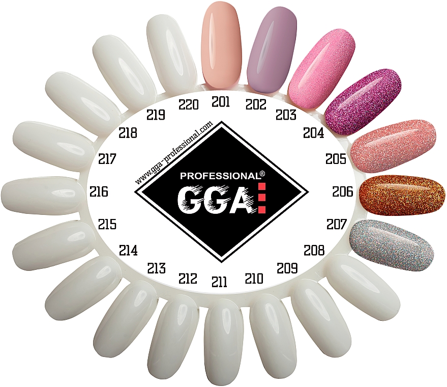 Gelnagellack - GGA Professional Gel Polish — Bild N3