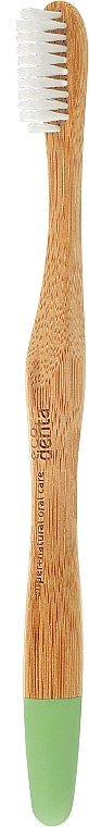 Bambuszahnbürste weich hellgrün - Ecodenta Bamboo Toothbrush Soft — Bild N1