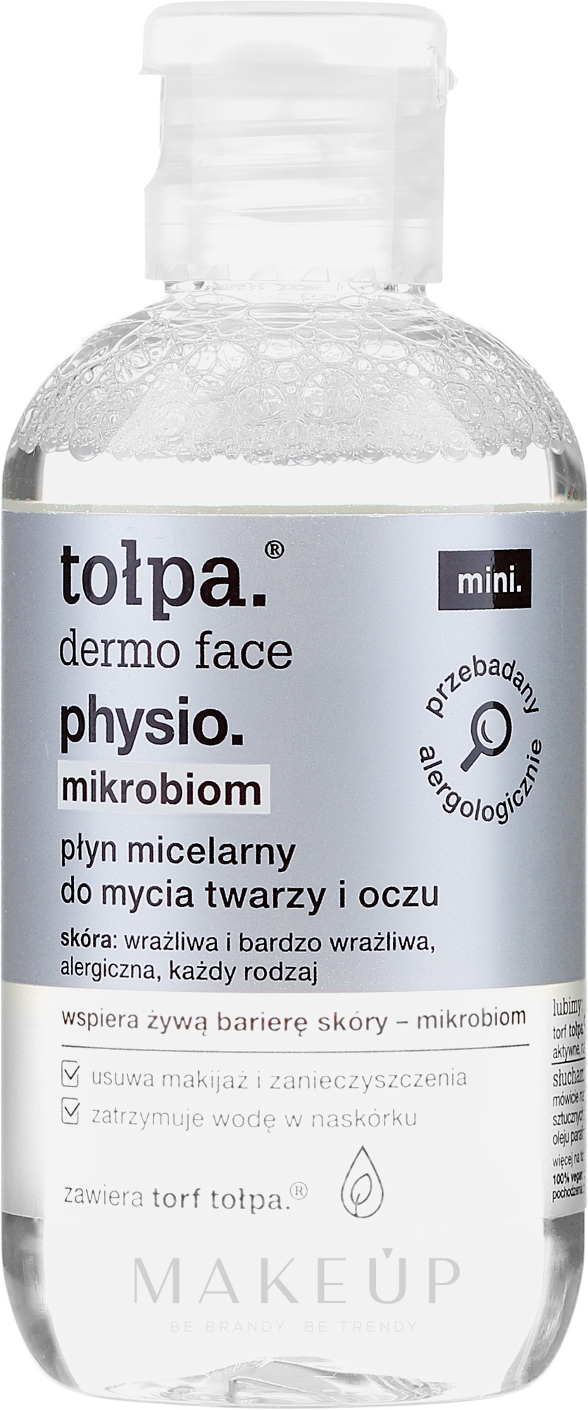 Mizellenwasser für Gesicht und Augen - Tolpa Dermo Face Physio Mikrobiom Micellar Liquid — Bild 100 ml