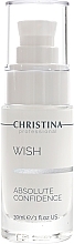 Düfte, Parfümerie und Kosmetik Gesichtsserum gegen Mimikfalten mit Peptiden - Christina Wish Absolute Confidence