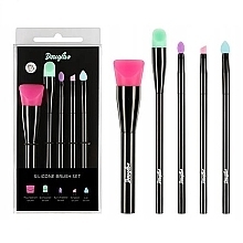 Schminkpinsel-Set, 5-teilig - Douglas Silicone Brush Set — Bild N1