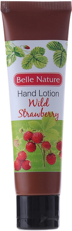 Handlotion mit Wald-Erdbeere - Belle Nature Hand Lotion Wild Strawberry — Bild N1
