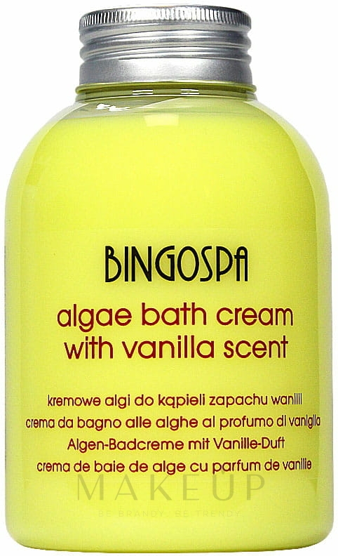 Schaumbad mit Algen und Vanilleduft - BingoSpa Creamy Algae Bath — Bild 500 ml