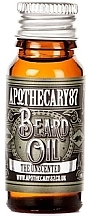 Düfte, Parfümerie und Kosmetik Bartöl - Apothecary 87 The Unscented Beard Oil