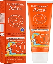 Düfte, Parfümerie und Kosmetik Kinder-Sonnenschutzlotion für empfindliche Haut SPF 50+ - Avene Lotion Children SPF50+