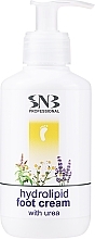 Düfte, Parfümerie und Kosmetik Hydrolipid-Fußcreme mit Urea - SNB Professional Hydrolipid Foot Cream With Urea 