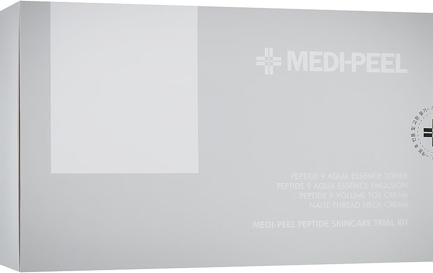 Set - Medi Peel Peptide Skincare Trial Kit (toner/30ml + emulsion/30ml + cr/10g + cr/10g) — Bild N1