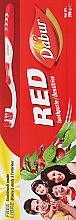 Set mit rotem Pinsel - Dabur Red (toothbrush/1pc + toothpaste/200g) — Bild N2