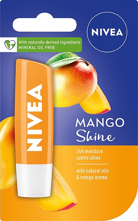 Pflegender Lippenbalsam "Mango Shine" - NIVEA Mango Shine Lip Balm — Bild N1
