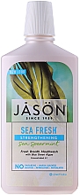 Düfte, Parfümerie und Kosmetik Pflegendes Mundwasser mit grüner Minze - Jason Natural Cosmetics Sea Fresh Strengthening