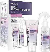 Düfte, Parfümerie und Kosmetik Haarpflegeset - Kativa Total Plex Kit (Konzentrat 70ml + Emulsion 60ml)