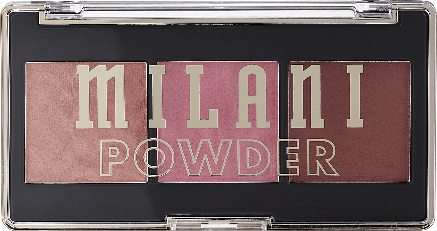 Puder-Rouge-Palette - Milani Cheek Kiss Blush Palette Powder — Bild N1
