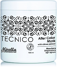 Düfte, Parfümerie und Kosmetik Haarmaske mit Zitrusextrakt - Mirella Professional After Color Mask