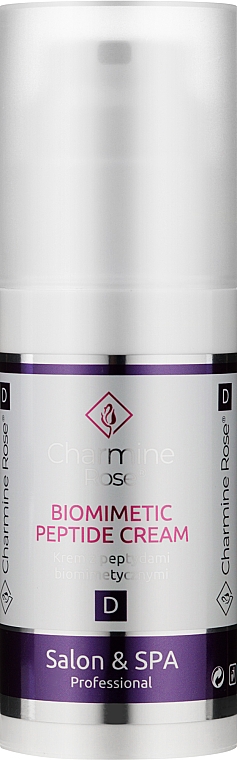 Anti-Aging Gesichtscreme mit Tripeptiden und Vitamin A - Charmine Rose Salon & SPA Professional Biomimetic Peptide Cream — Bild N4