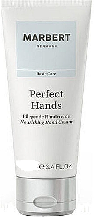 Pflegende Handcreme mit Macadamiaöl - Marbert Basic Care Perfect Hands Nourishing Cream — Bild N1