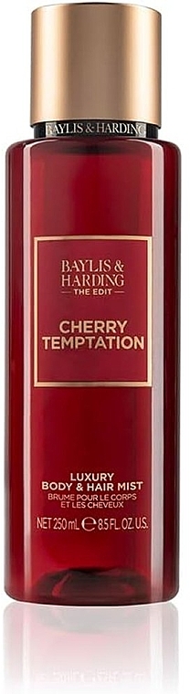 Körpernebel - Baylis & Harding Cherry Temptation Luxury Body Mist  — Bild N1