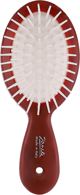 Haarbürste mit weich geformten Spitzen - Janeke Handbag Air-Cushioned Brush — Bild N1