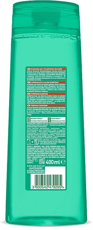 Stärkendes Shampoo mit Vitaminen - Garnier Fructis Vitamin & Strength Shampoo — Bild N2