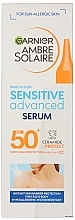 Sonnenschutzserum für den Körper - Garnier Ambre Solaire Sensitive Advanced Serum SPF50+ — Bild N2