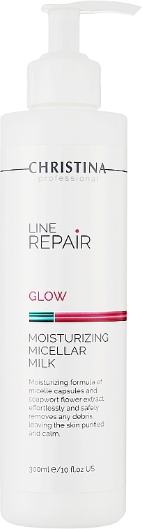 Feuchtigkeitsspendende mizellare Gesichtsmilch - Christina Line Repair Glow Moisturizing Micellar Milk — Bild N1