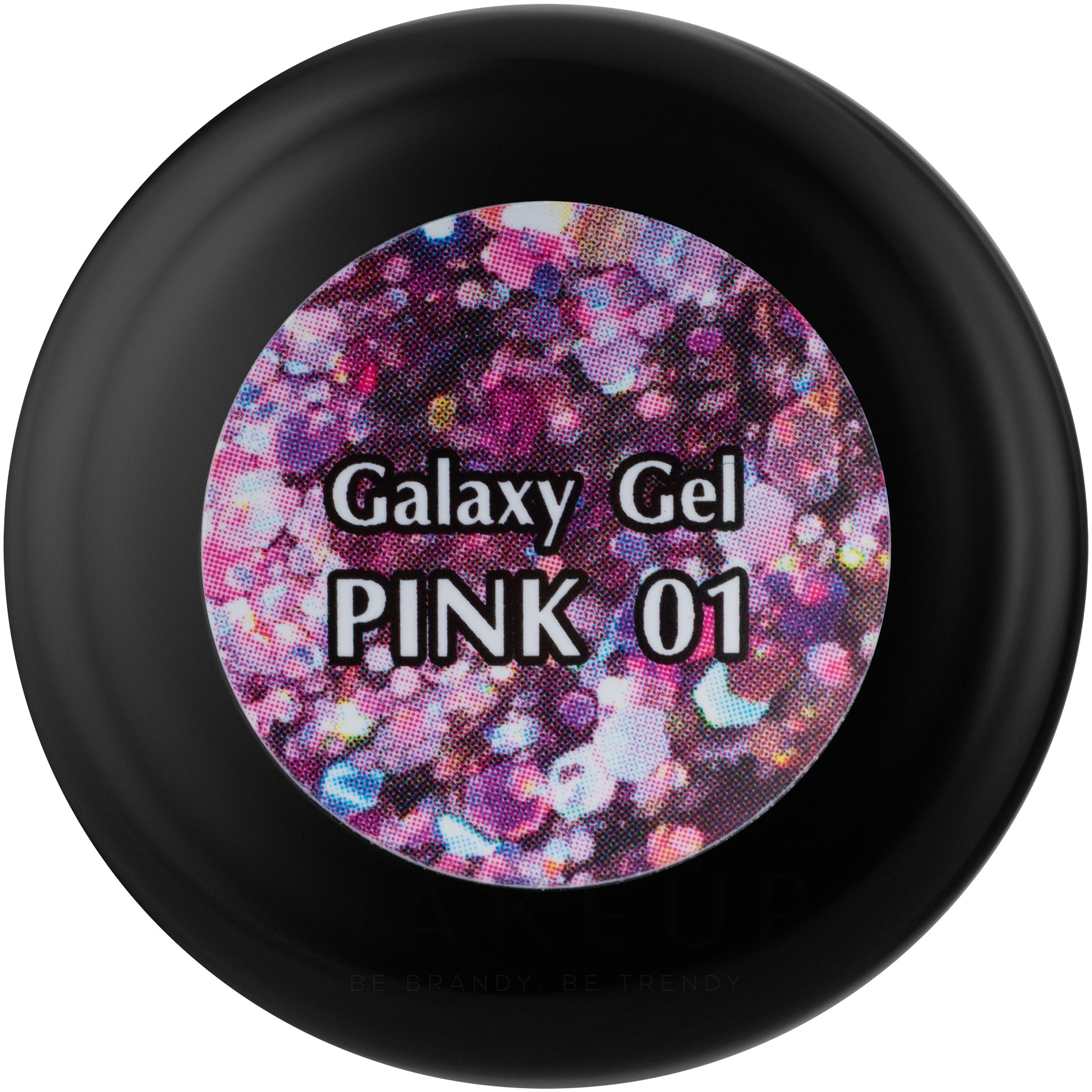 Nagelgel Galaxy - PNB UV/LED Galaxy Gel — Bild 01 - Pink