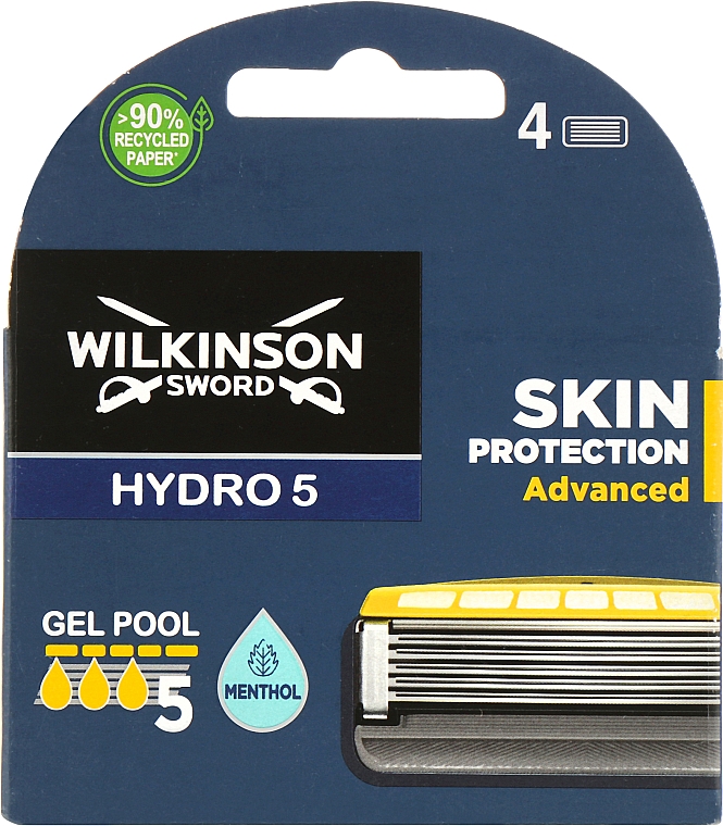 Ersatzklingenset Hydro 5 4 St. - Wilkinson Sword Hydro 5 Skin Protection Advanced — Bild N1