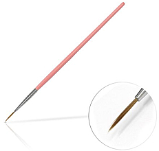 Düfte, Parfümerie und Kosmetik Nageldekoration-Pinsel 10 mm Pink - Silcare Brush 02