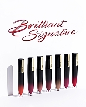 Ink-Lippenstift mit hochglänzendem Finish - L'Oreal Paris Rouge Signature Brilliant — Bild N8