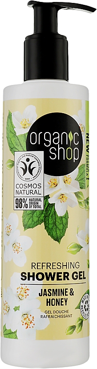 Duschgel Jasmin und Honig - Organic Shop Shower Gel — Bild N1