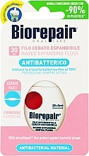 Düfte, Parfümerie und Kosmetik Gewachste Zahnseide mit Minzgeschmack 30 m - Biorepair Expanding Floss