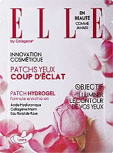 Düfte, Parfümerie und Kosmetik Hydrogel-Augenpatches mit Rosenwasser - Elle By Collagena Hydrogel Patches
