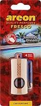 Düfte, Parfümerie und Kosmetik Auto-Lufterfrischer  - Areon Fresco New Summer Dream Car Perfume