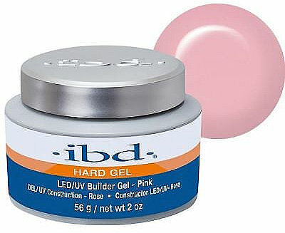 LED/UV Aufbaugel für French Manicure milchig rosa - IBD LED/UV French Xtreme Builder Gel Blush — Bild N2