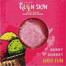 Badebombe Beerensorbet - Queen Skin Bath Bomb Berry Sorbet — Bild N2
