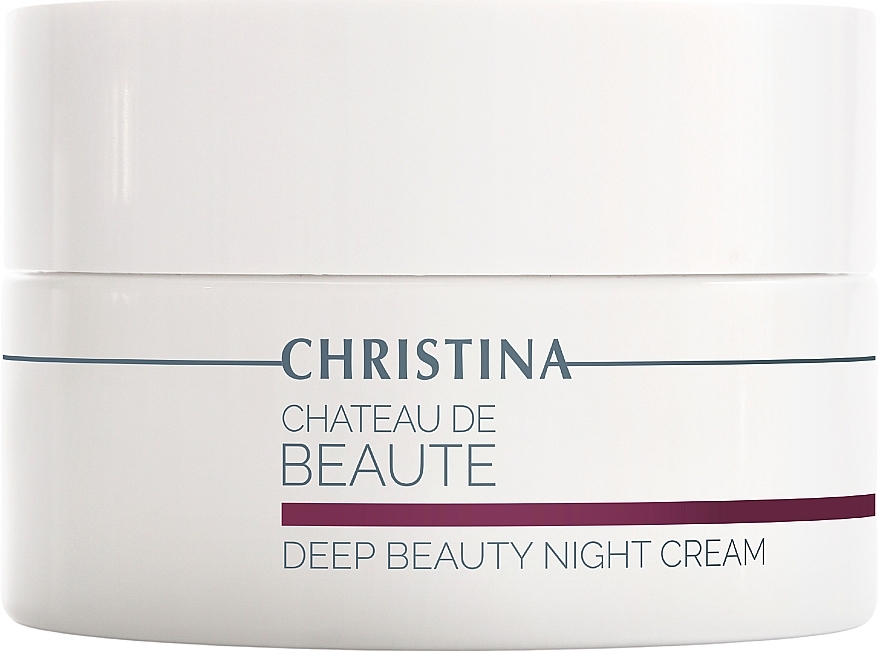 Revitalisierende verjüngende Nachtcreme - Christina Chateau de Beaute Deep Beaute Night Cream — Bild N1