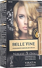 Düfte, Parfümerie und Kosmetik Haarfärbecreme - Belle’Fine Natural 3 Oils Permanent Hair Color Cream