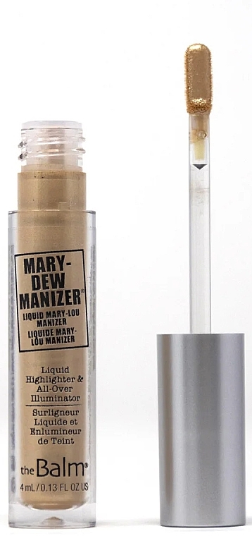Flüssiger Highlighter 4 ml - TheBalm Mary-Dew Manizer Liquid Highlighter  — Bild N3