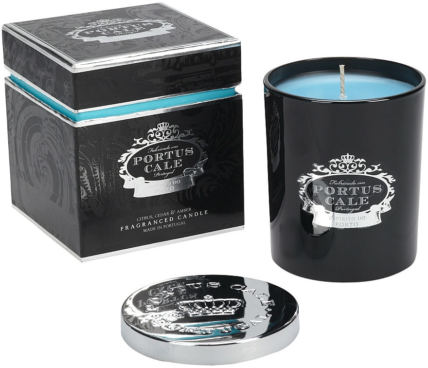 Duftkerze Black Edition - Castelbel Scented Candle Black Edition Portus Cale Collection — Bild N1