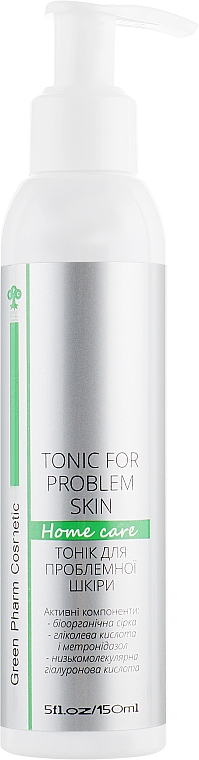 Gesichtstonikum für Problemhaut - Green Pharm Cosmetic Tonic For Problem Skin PH 3,0 — Bild N1