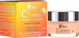Lifting-Tagescreme mit Vitamin C - Ava Laboratorium C+ Strategy Multi-Active Lifting Face Cream — Bild N1