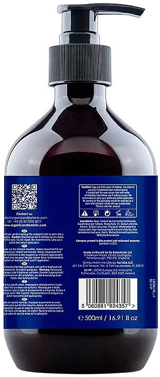 Haarshampoo mit Biotin - Organic & Botanic Biotin Shampoo — Bild N2