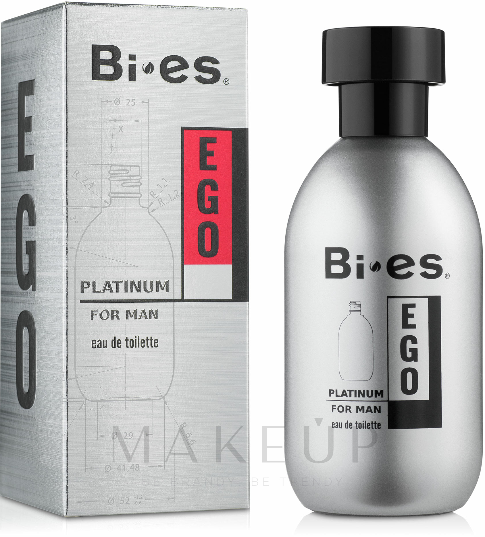 Bi-Es Ego Platinum - Eau de Toilette  — Foto 100 ml