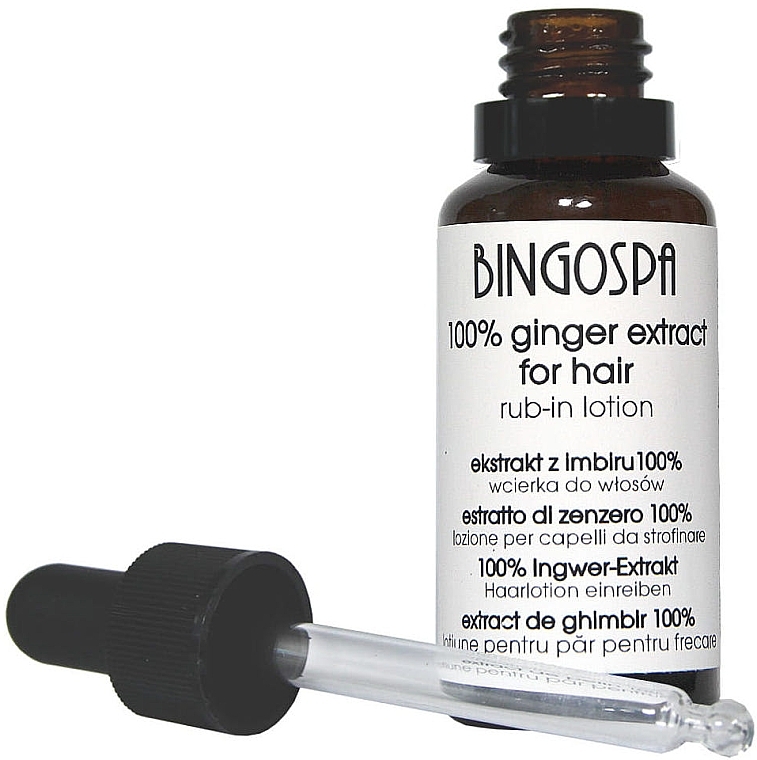 Haarlotion mit 100% Ingwerextrakt - BingoSpa 100% Ginger Extract For Hair — Bild N2