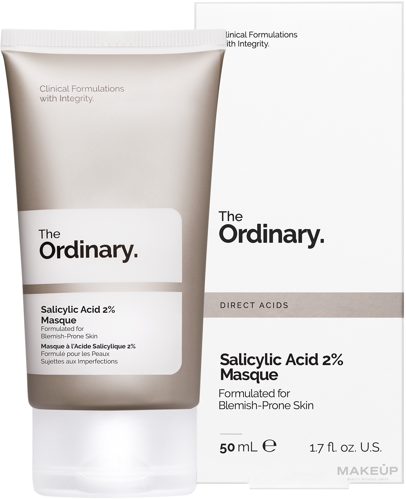 The Ordinary Salicylic Acid 2% Masque - Gesichtsmaske mit 2% Salicylsäure für zu Hautunreiheiten neigende Haut — Bild 50 ml