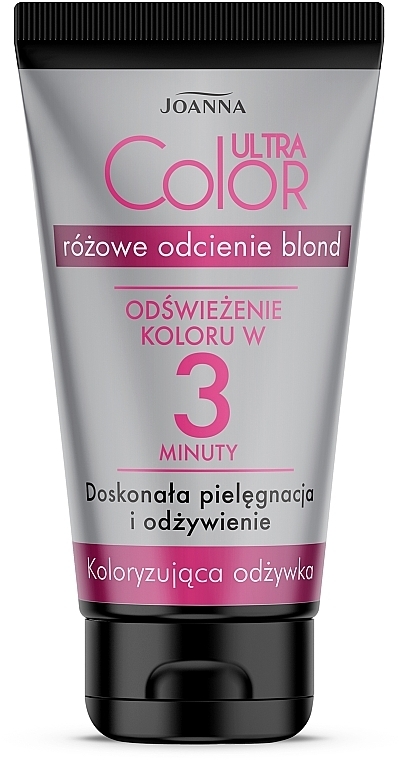 Farb-Conditioner für rosa Farbtöne für blondes Haar - Joanna Ultra Color System Pink Shades Of Blond — Bild N6