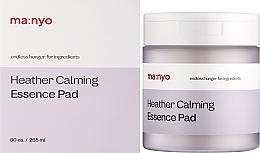 Beruhigende Pads mit Heideextrakt für das Gesicht - Manyo Heather Calming Essence Pad — Bild N2